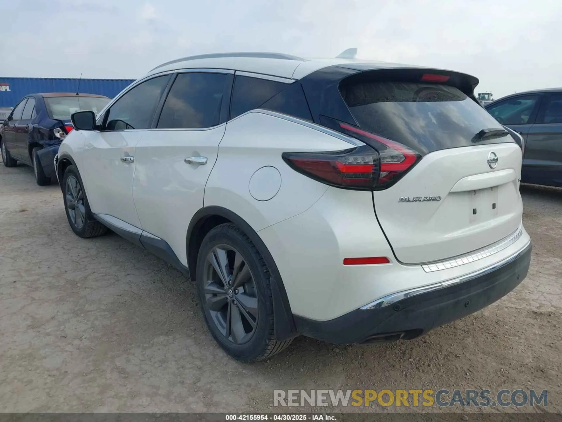 3 fotografías del automóvil dañado 5N1AZ2MJXKN117353 NISSAN MURANO 2019