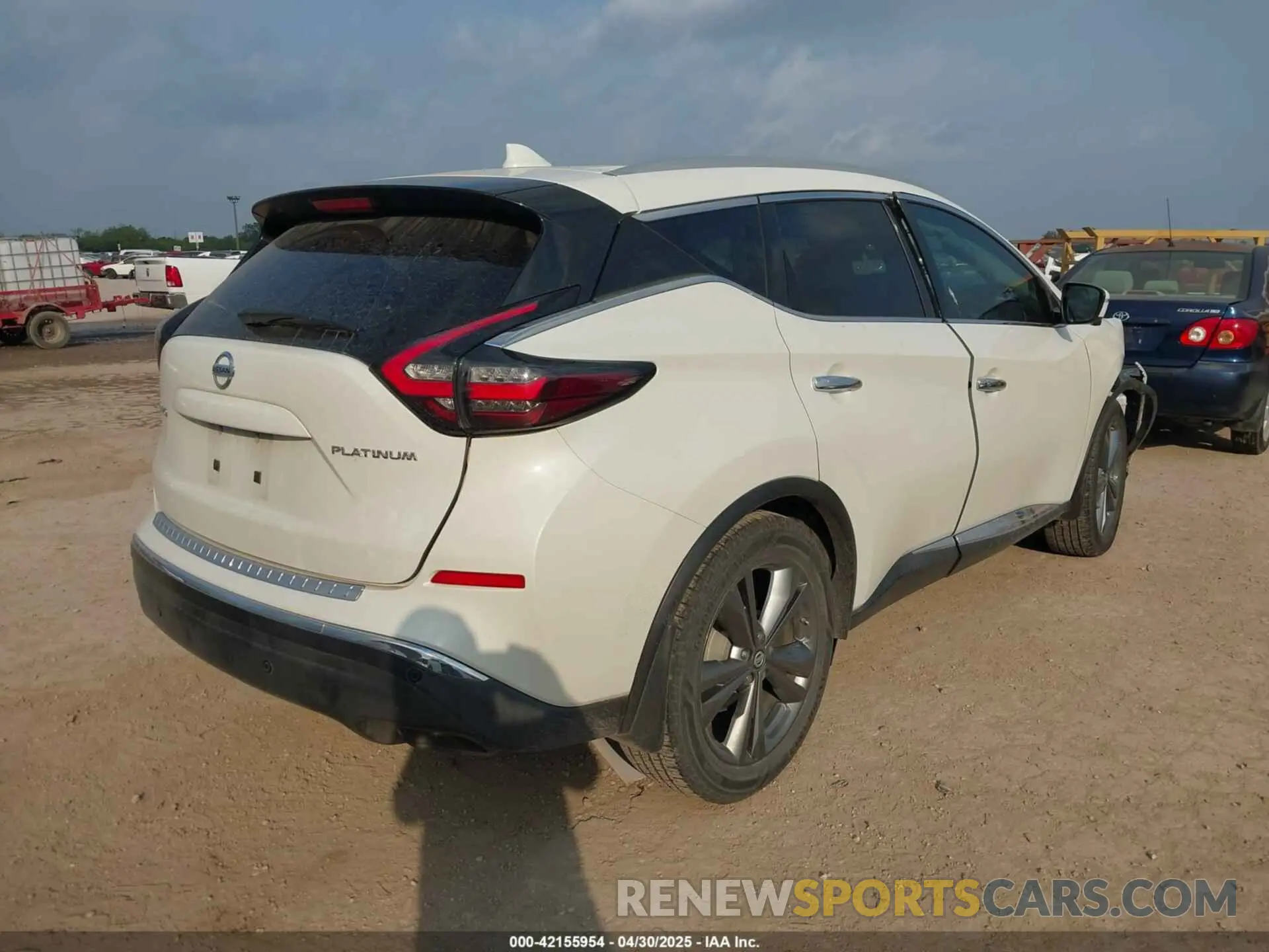 4 fotografías del automóvil dañado 5N1AZ2MJXKN117353 NISSAN MURANO 2019