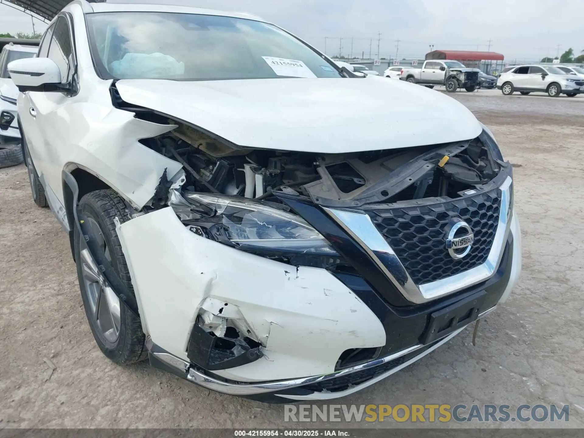6 fotografías del automóvil dañado 5N1AZ2MJXKN117353 NISSAN MURANO 2019