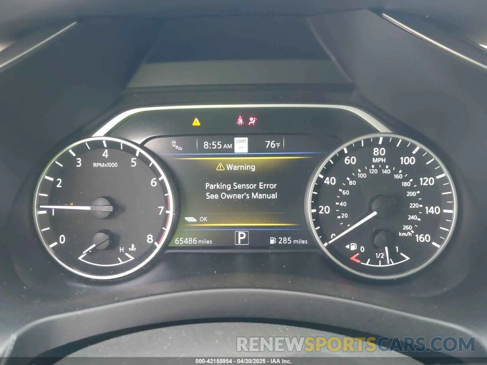 7 fotografías del automóvil dañado 5N1AZ2MJXKN117353 NISSAN MURANO 2019