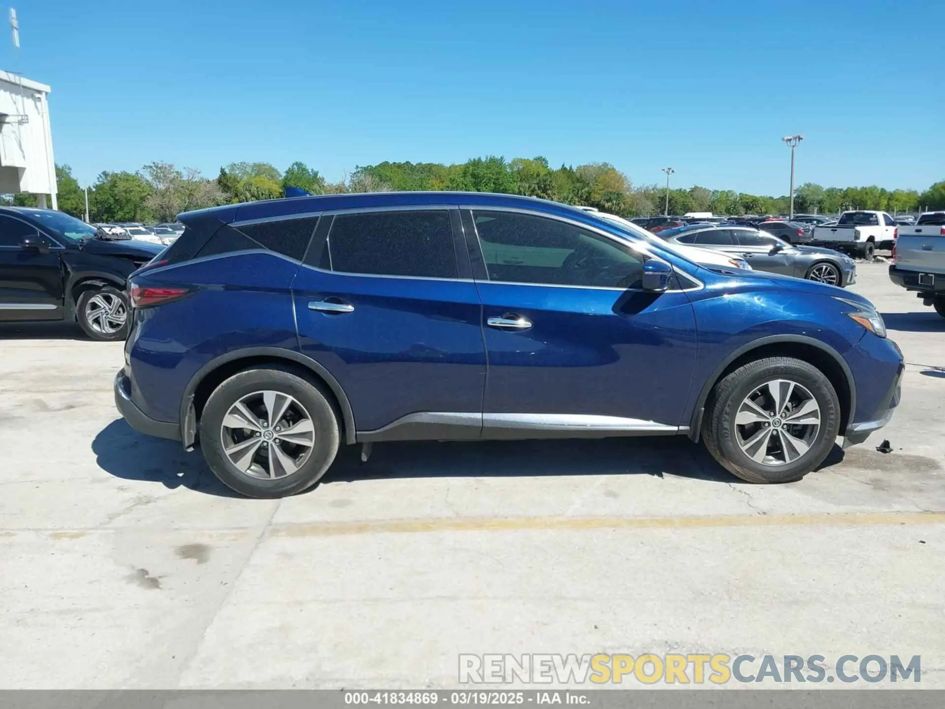 13 fotografías del automóvil dañado 5N1AZ2MJXKN125131 NISSAN MURANO 2019