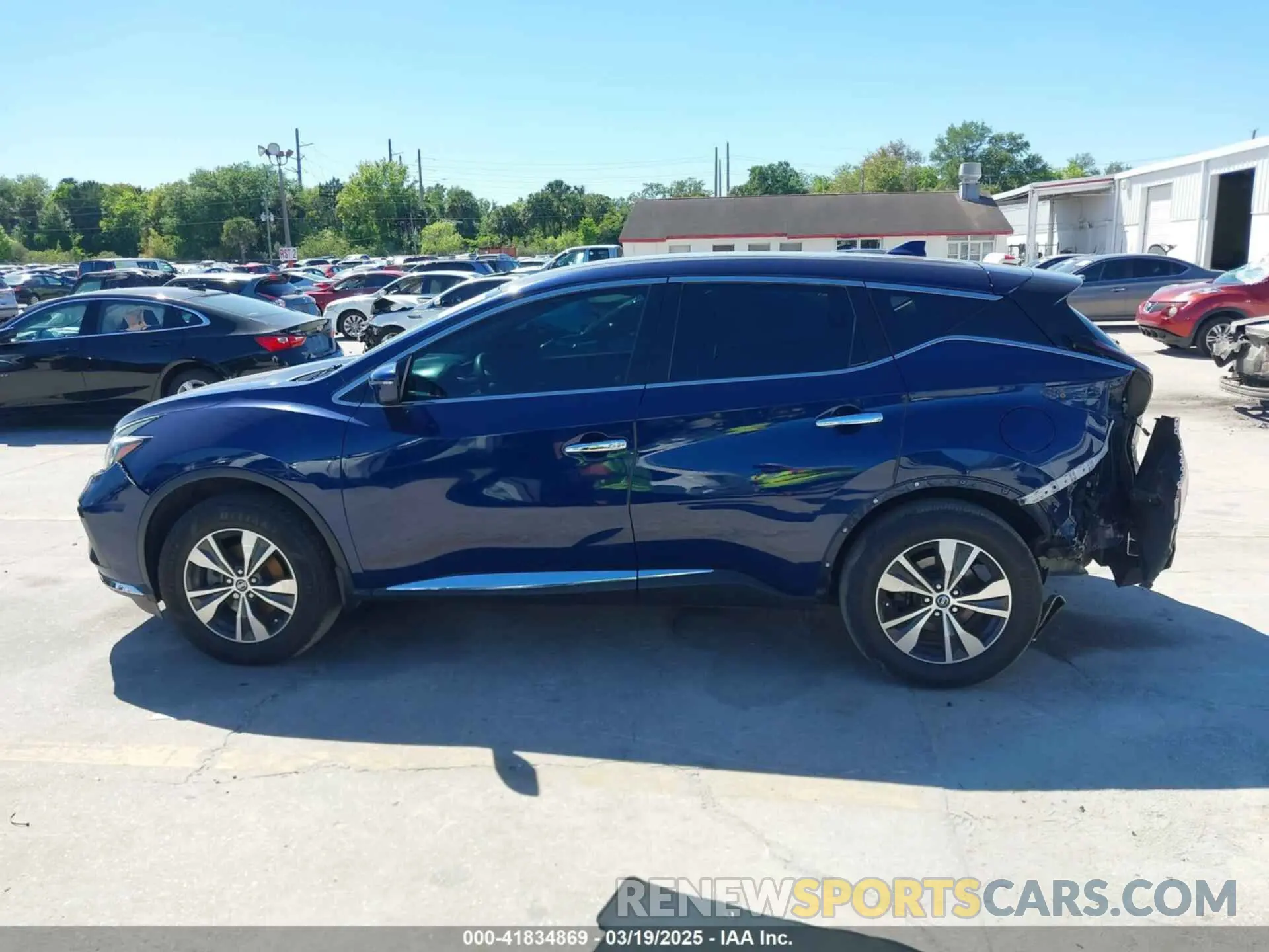 14 fotografías del automóvil dañado 5N1AZ2MJXKN125131 NISSAN MURANO 2019