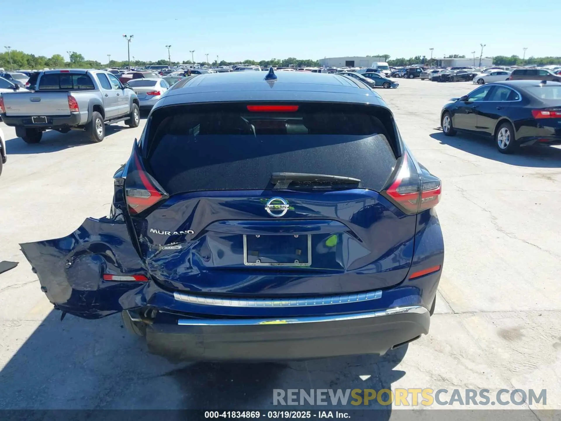 16 fotografías del automóvil dañado 5N1AZ2MJXKN125131 NISSAN MURANO 2019