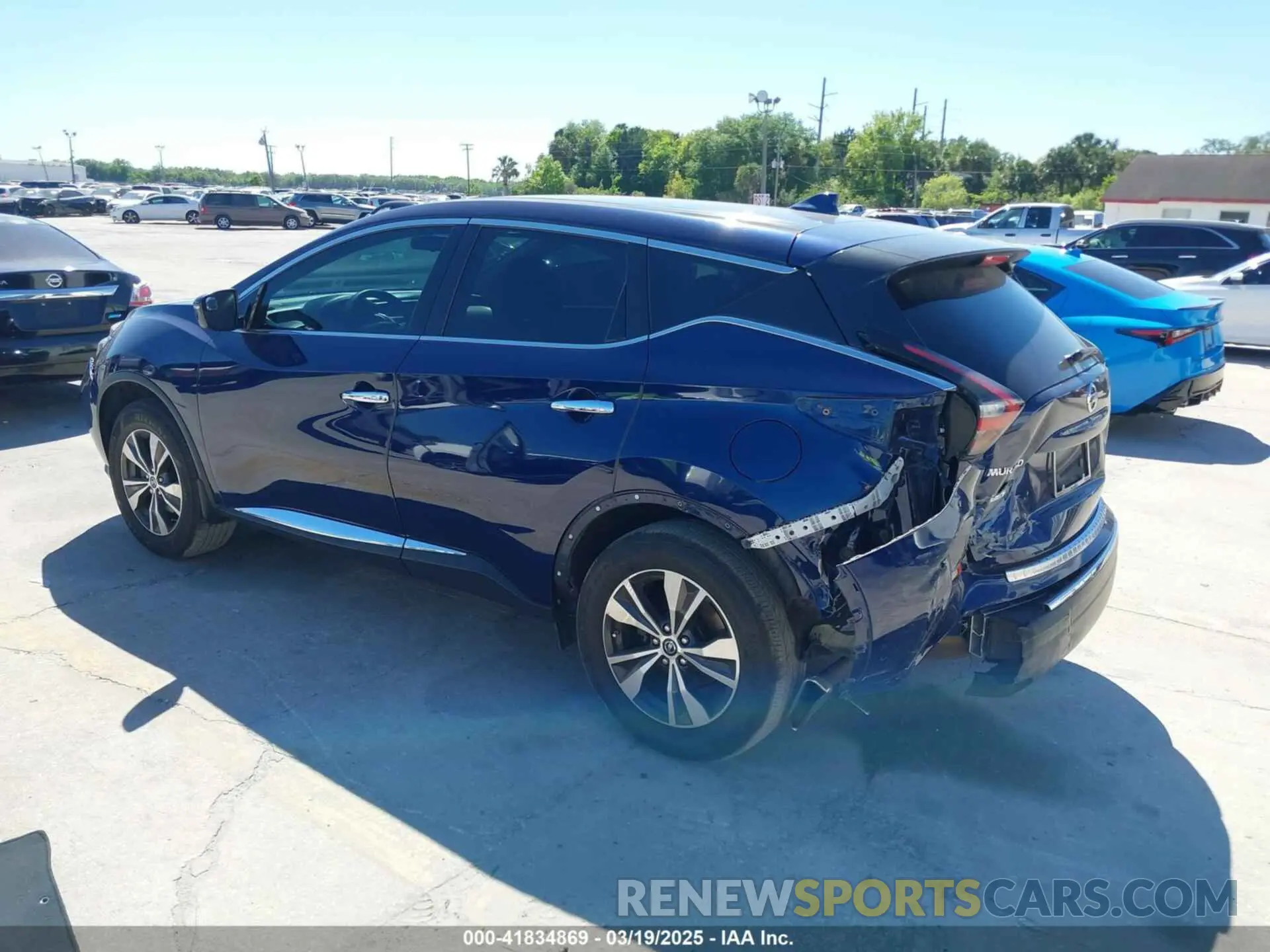 3 fotografías del automóvil dañado 5N1AZ2MJXKN125131 NISSAN MURANO 2019