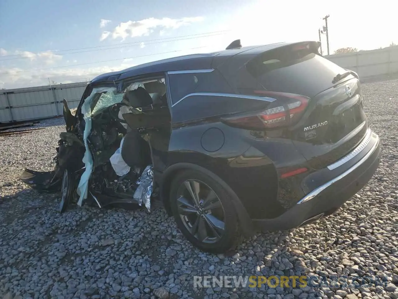 2 fotografías del automóvil dañado 5N1AZ2MJXKN150059 NISSAN MURANO 2019