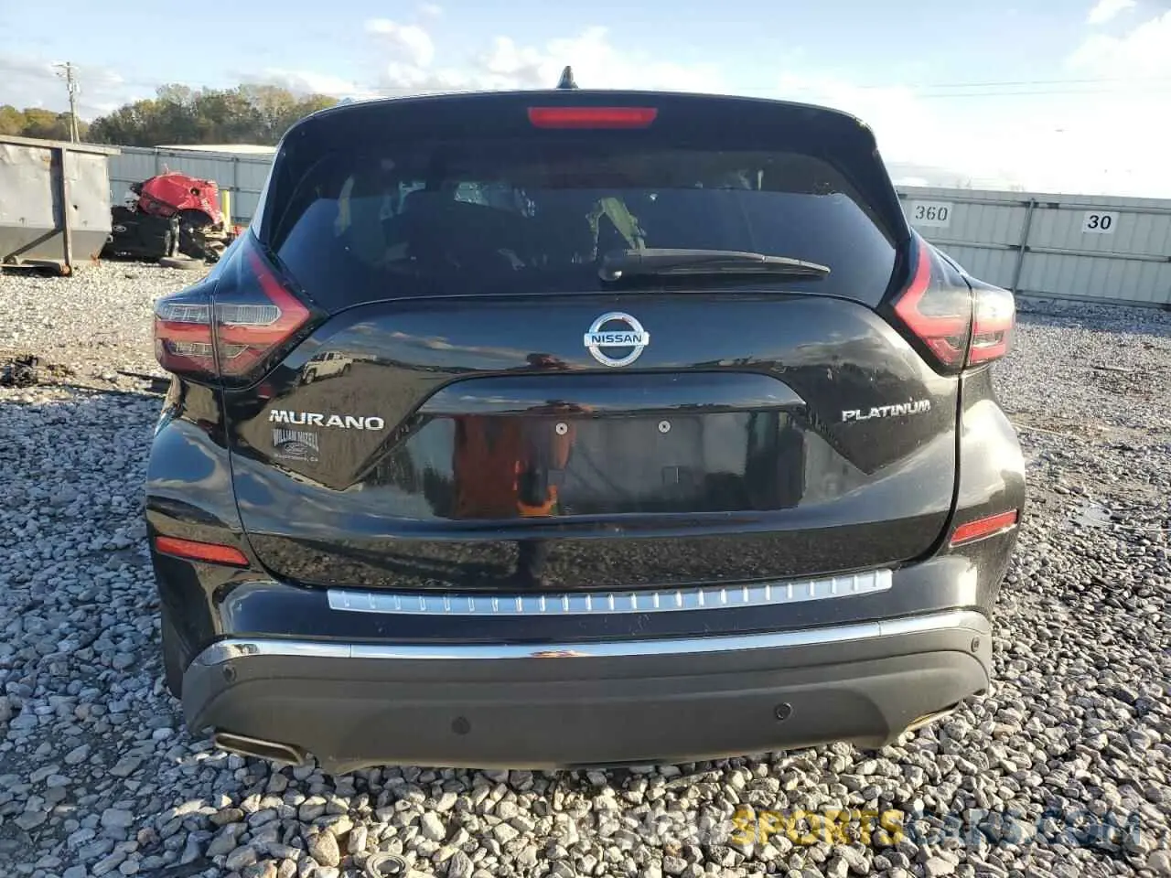 6 fotografías del automóvil dañado 5N1AZ2MJXKN150059 NISSAN MURANO 2019