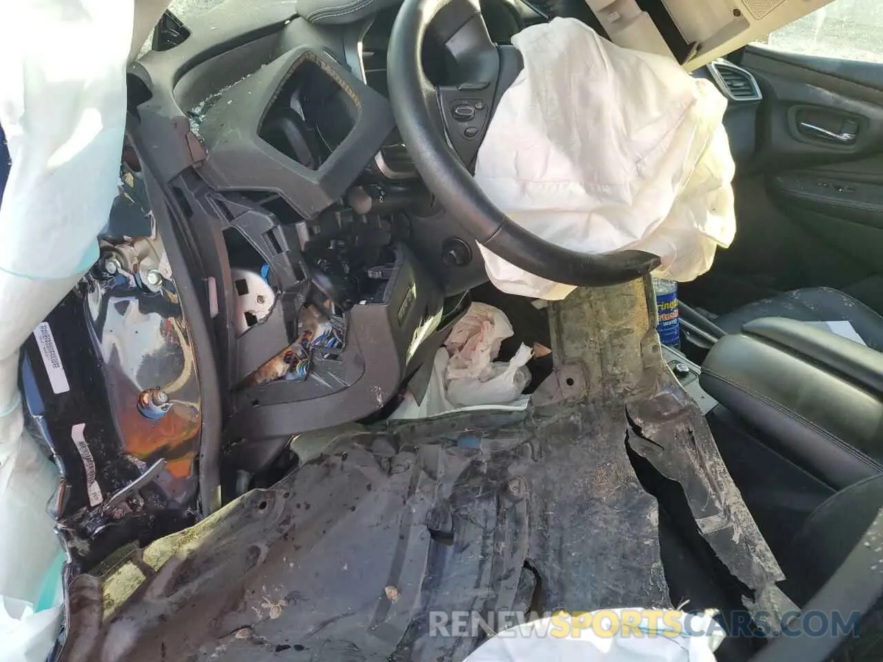 8 fotografías del automóvil dañado 5N1AZ2MJXKN150059 NISSAN MURANO 2019