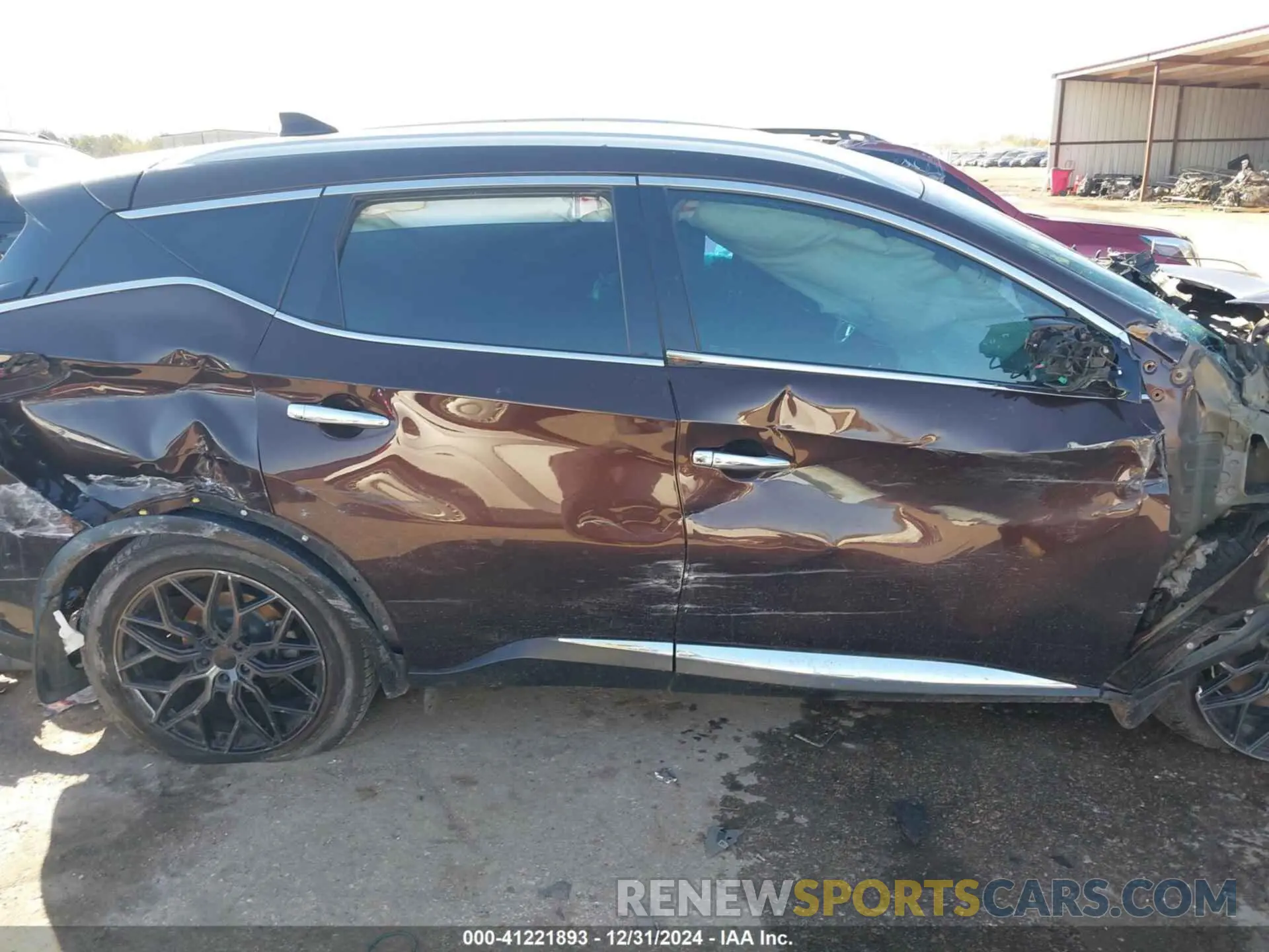 12 fotografías del automóvil dañado 5N1AZ2MJXKN167024 NISSAN MURANO 2019