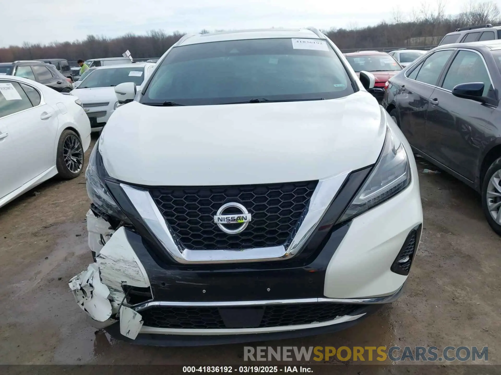 12 fotografías del automóvil dañado 5N1AZ2MS0KN111800 NISSAN MURANO 2019