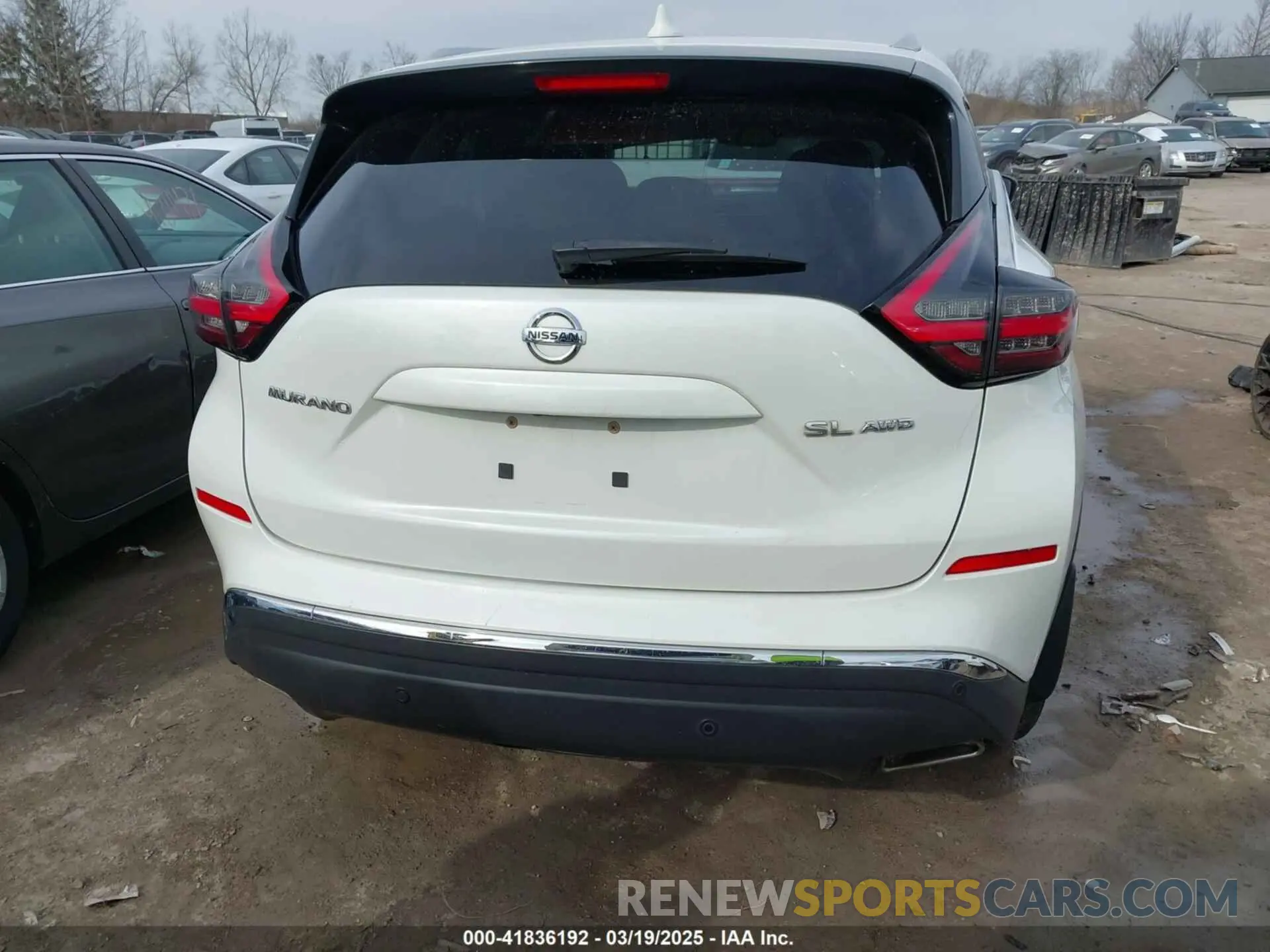 16 fotografías del automóvil dañado 5N1AZ2MS0KN111800 NISSAN MURANO 2019
