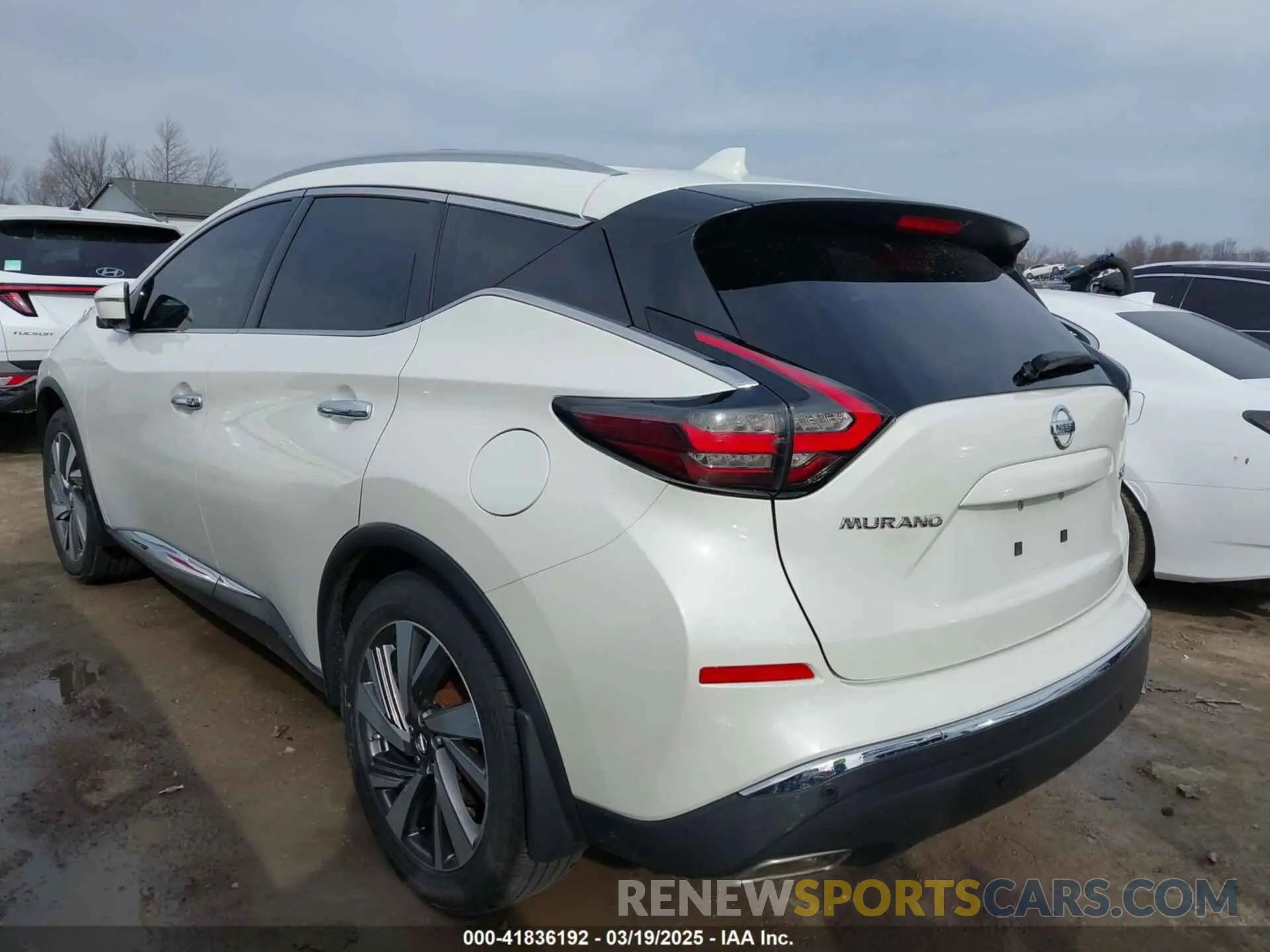 3 fotografías del automóvil dañado 5N1AZ2MS0KN111800 NISSAN MURANO 2019