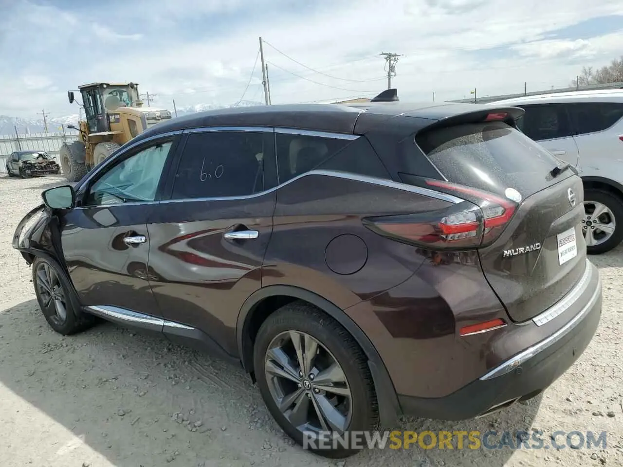 2 fotografías del automóvil dañado 5N1AZ2MS0KN140035 NISSAN MURANO 2019