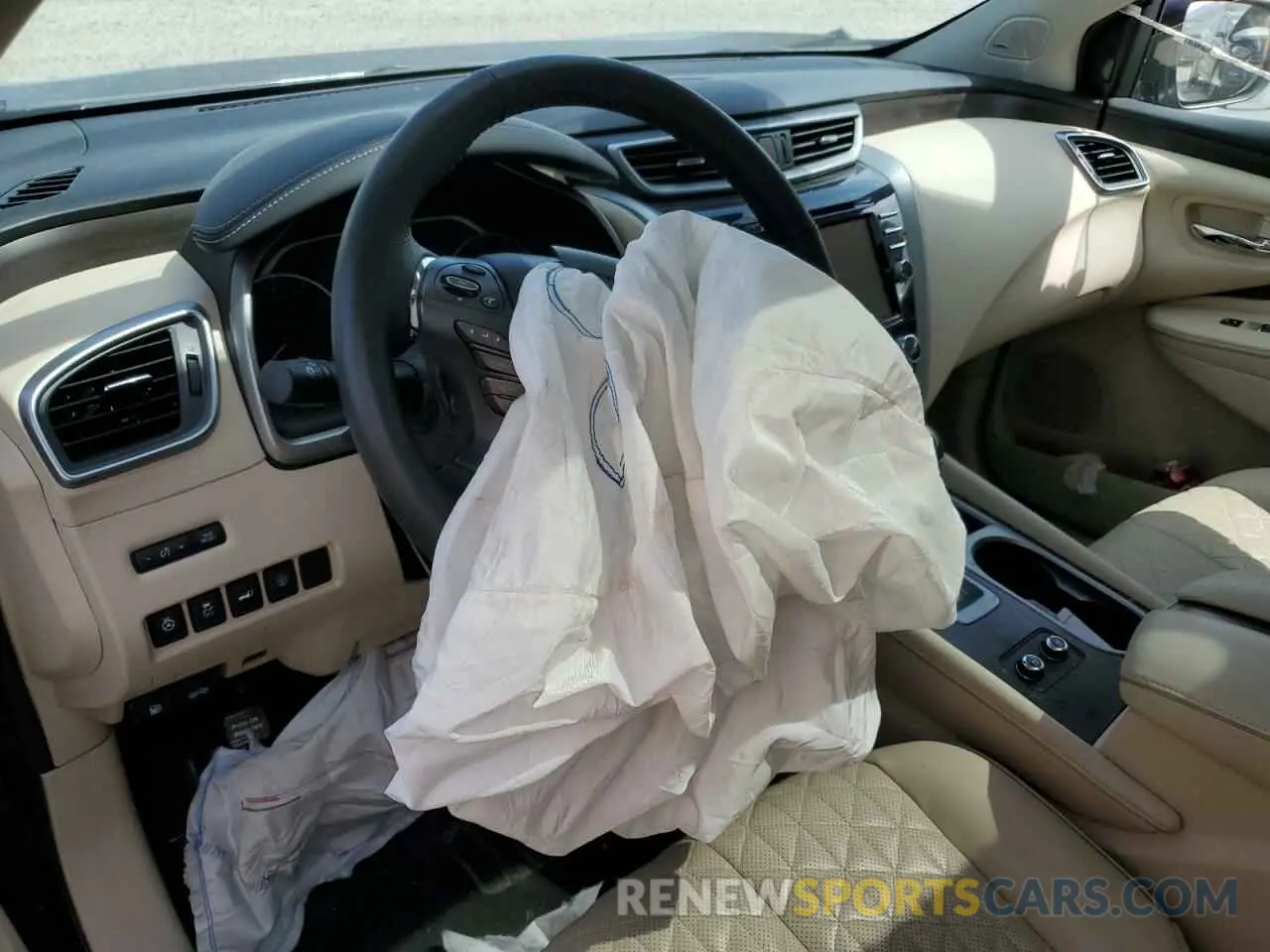 8 fotografías del automóvil dañado 5N1AZ2MS0KN140035 NISSAN MURANO 2019
