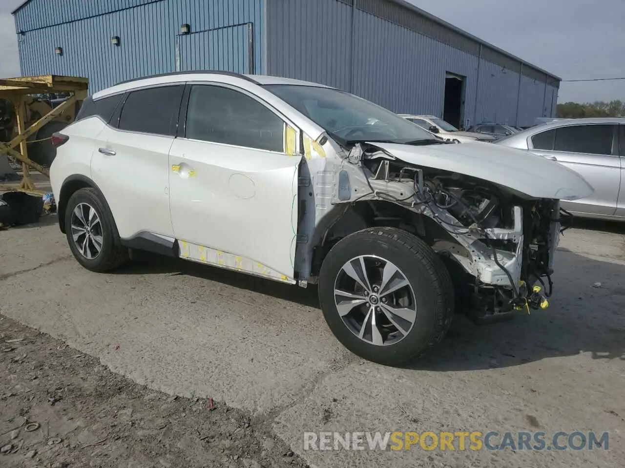 4 fotografías del automóvil dañado 5N1AZ2MS0KN165114 NISSAN MURANO 2019