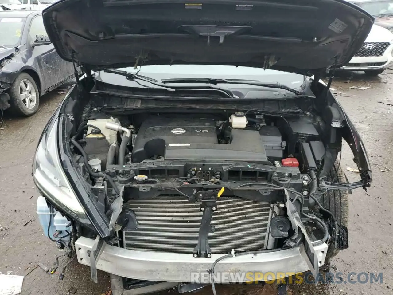 12 fotografías del automóvil dañado 5N1AZ2MS0KN166473 NISSAN MURANO 2019
