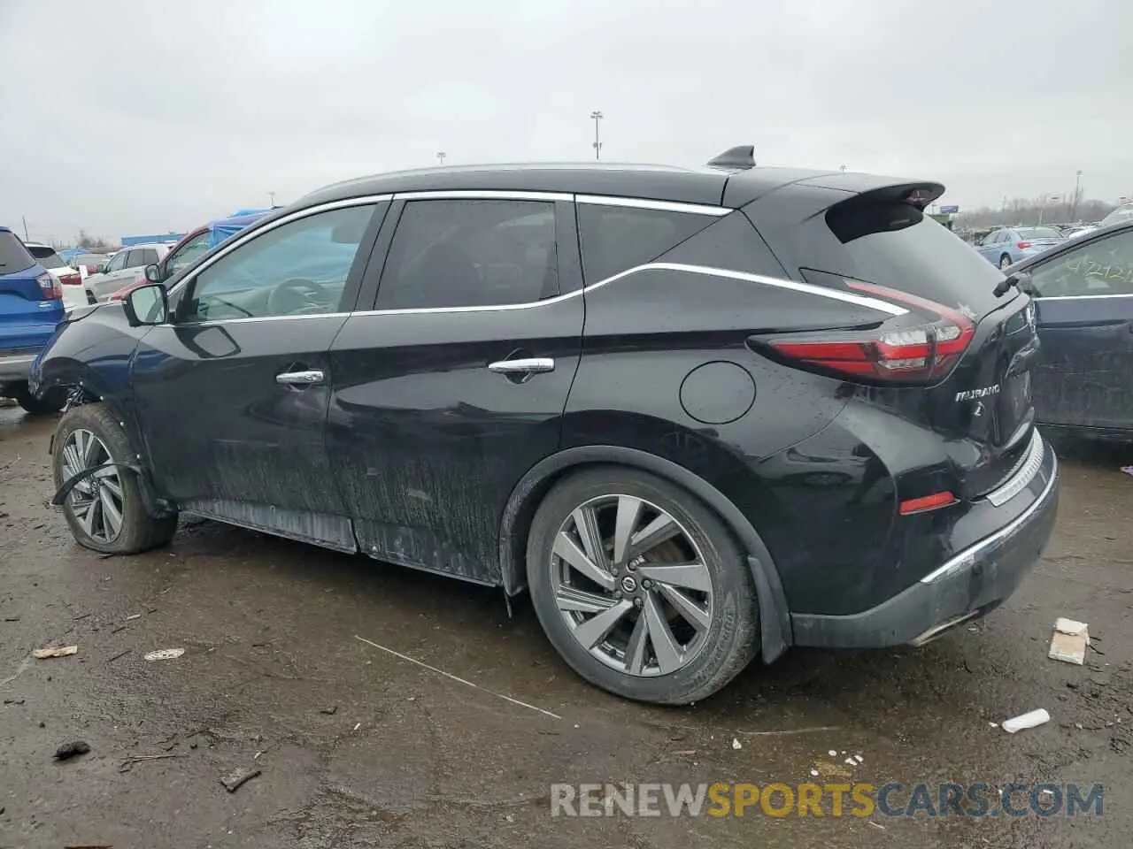 2 fotografías del automóvil dañado 5N1AZ2MS0KN166473 NISSAN MURANO 2019