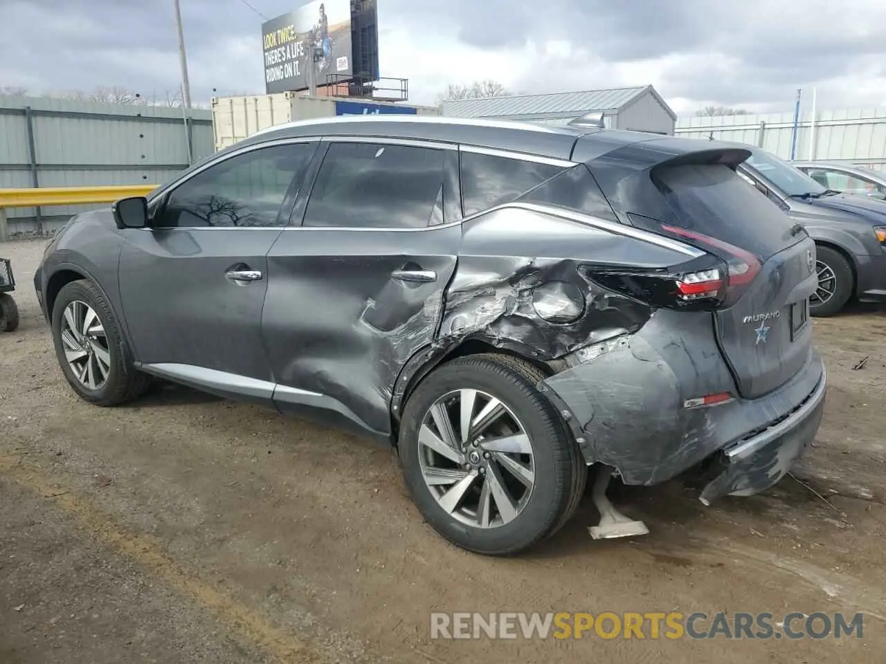 2 fotografías del automóvil dañado 5N1AZ2MS1KN106895 NISSAN MURANO 2019