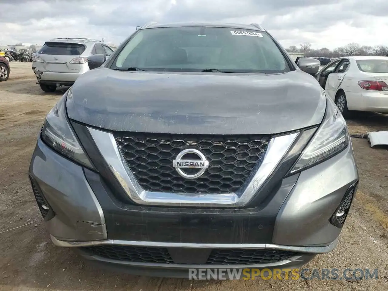 5 fotografías del automóvil dañado 5N1AZ2MS1KN106895 NISSAN MURANO 2019