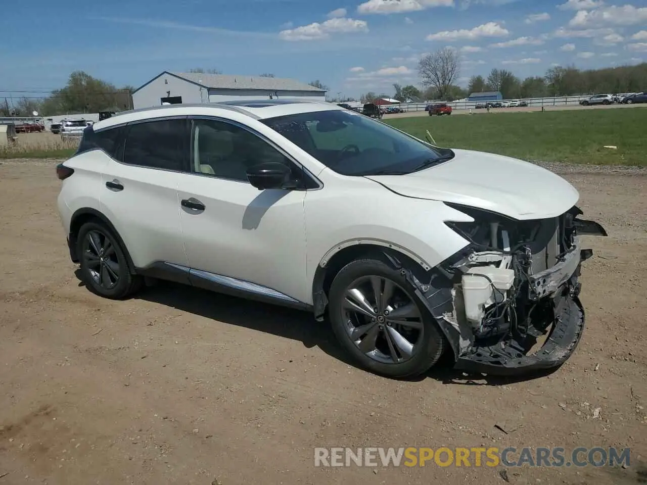 4 fotografías del automóvil dañado 5N1AZ2MS1KN122661 NISSAN MURANO 2019