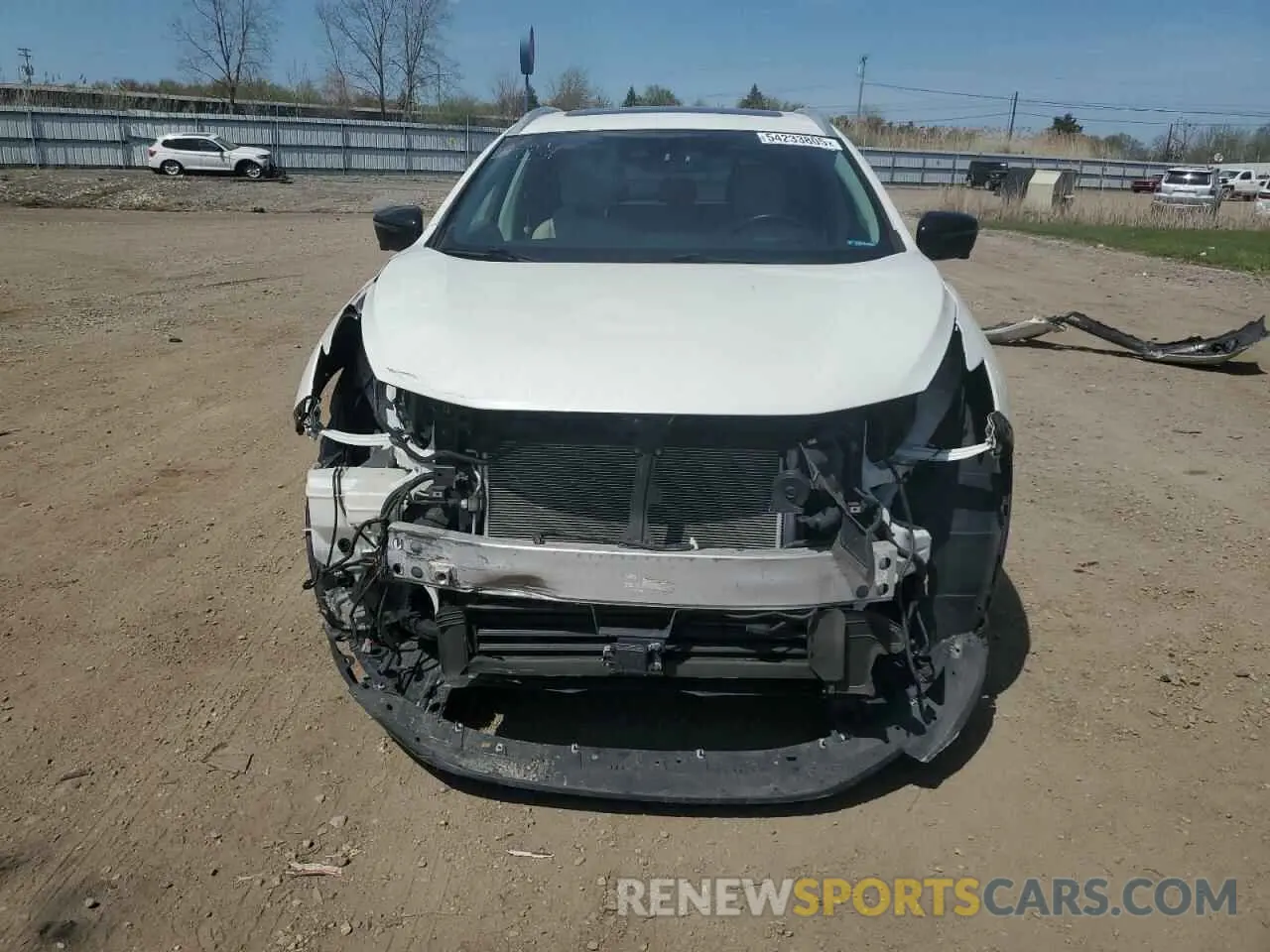 5 fotografías del automóvil dañado 5N1AZ2MS1KN122661 NISSAN MURANO 2019