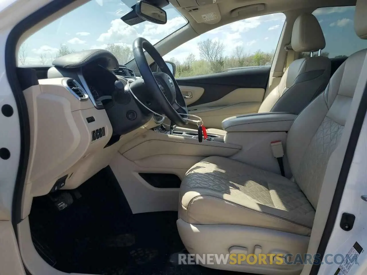 7 fotografías del automóvil dañado 5N1AZ2MS1KN122661 NISSAN MURANO 2019