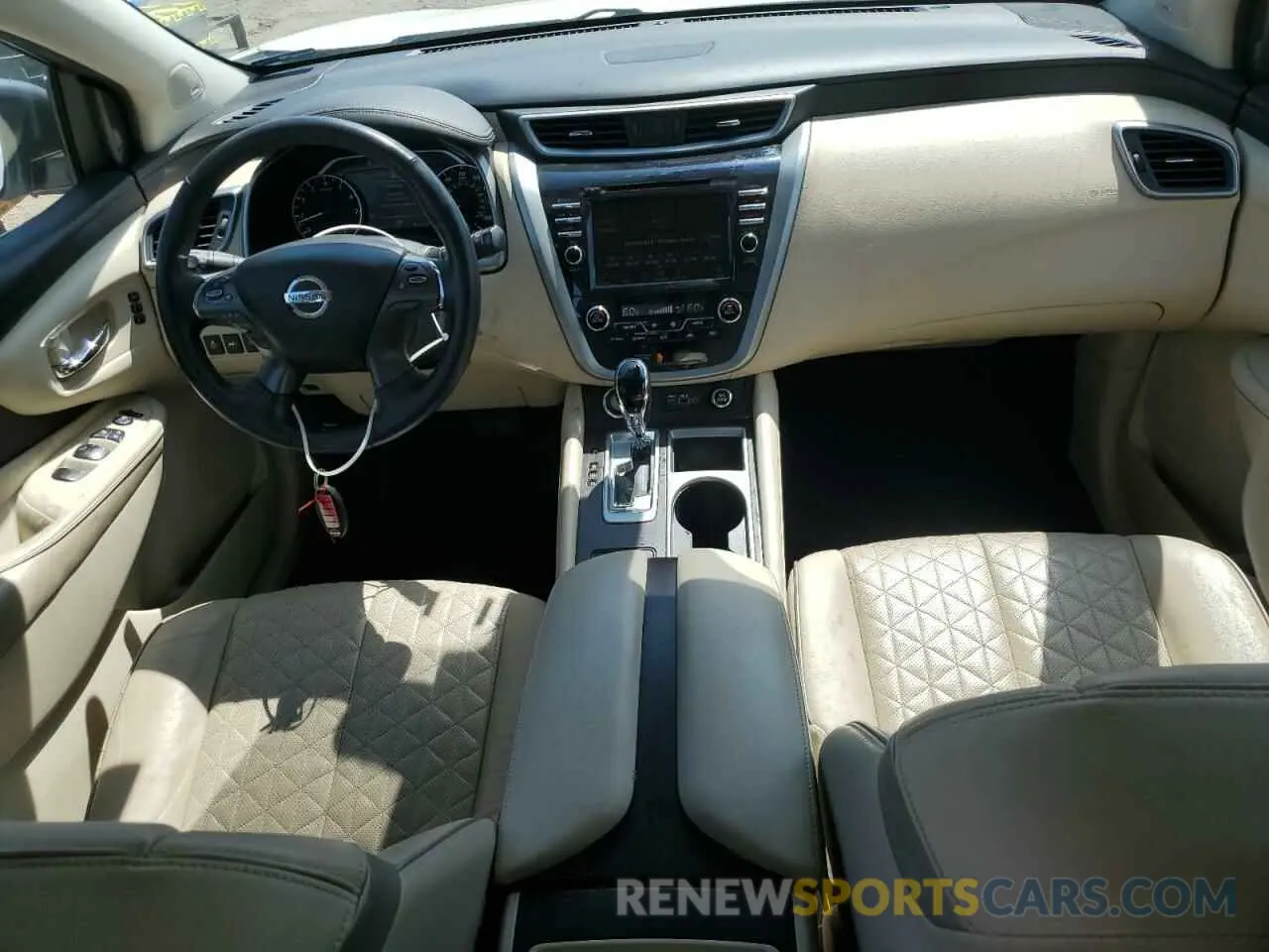 8 fotografías del automóvil dañado 5N1AZ2MS1KN122661 NISSAN MURANO 2019