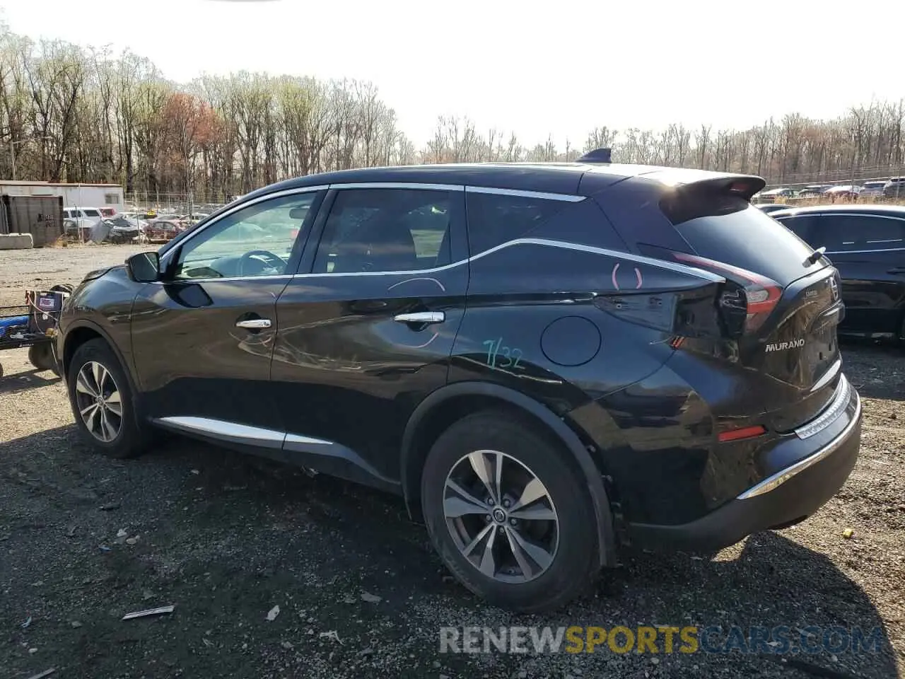 2 fotografías del automóvil dañado 5N1AZ2MS1KN123602 NISSAN MURANO 2019