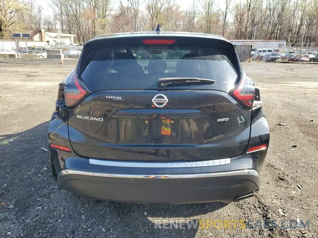 6 fotografías del automóvil dañado 5N1AZ2MS1KN123602 NISSAN MURANO 2019