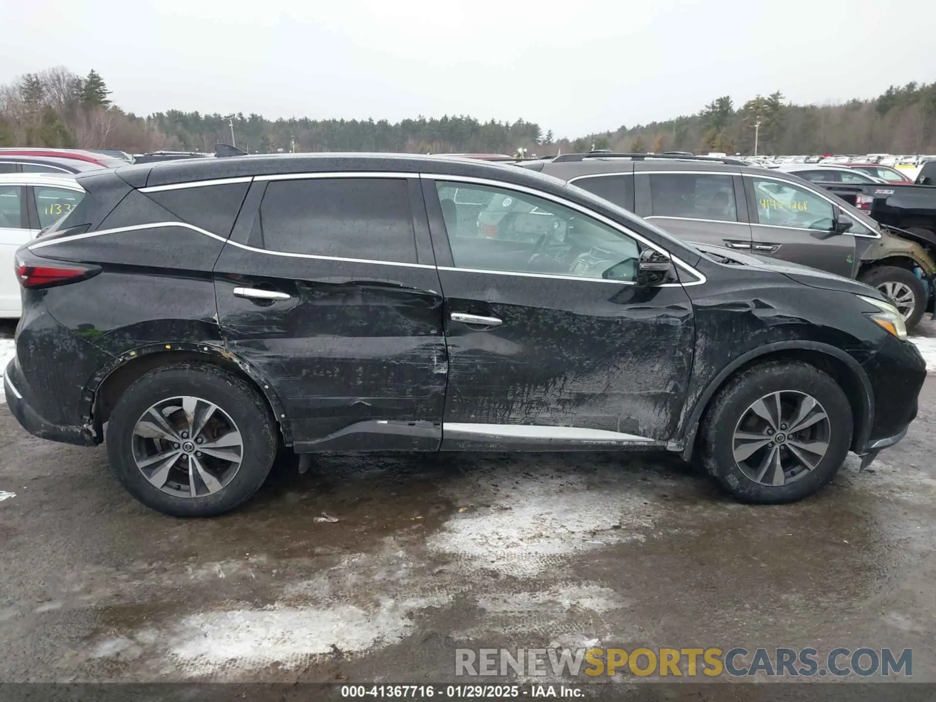 13 fotografías del automóvil dañado 5N1AZ2MS1KN141078 NISSAN MURANO 2019