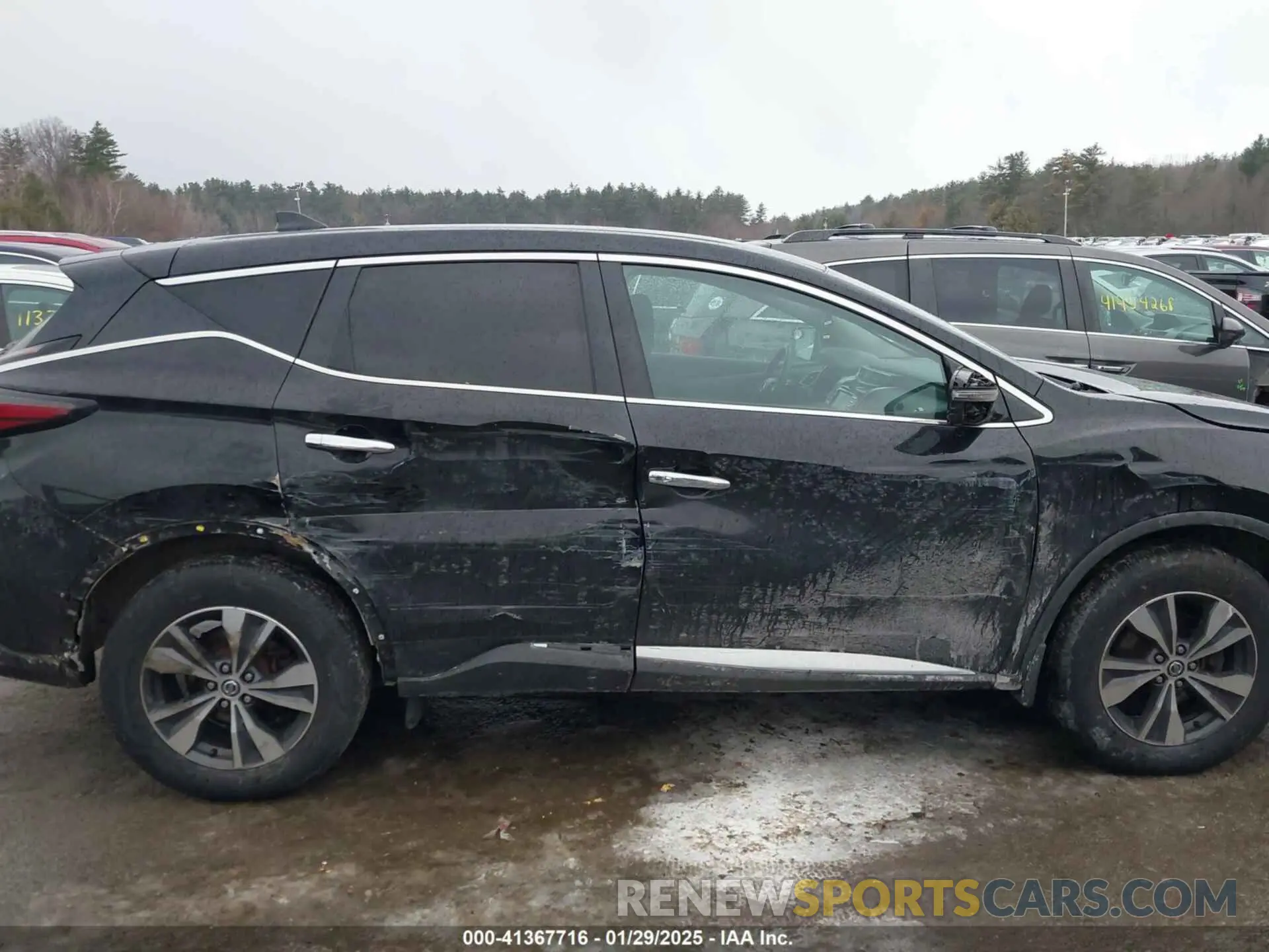 6 fotografías del automóvil dañado 5N1AZ2MS1KN141078 NISSAN MURANO 2019
