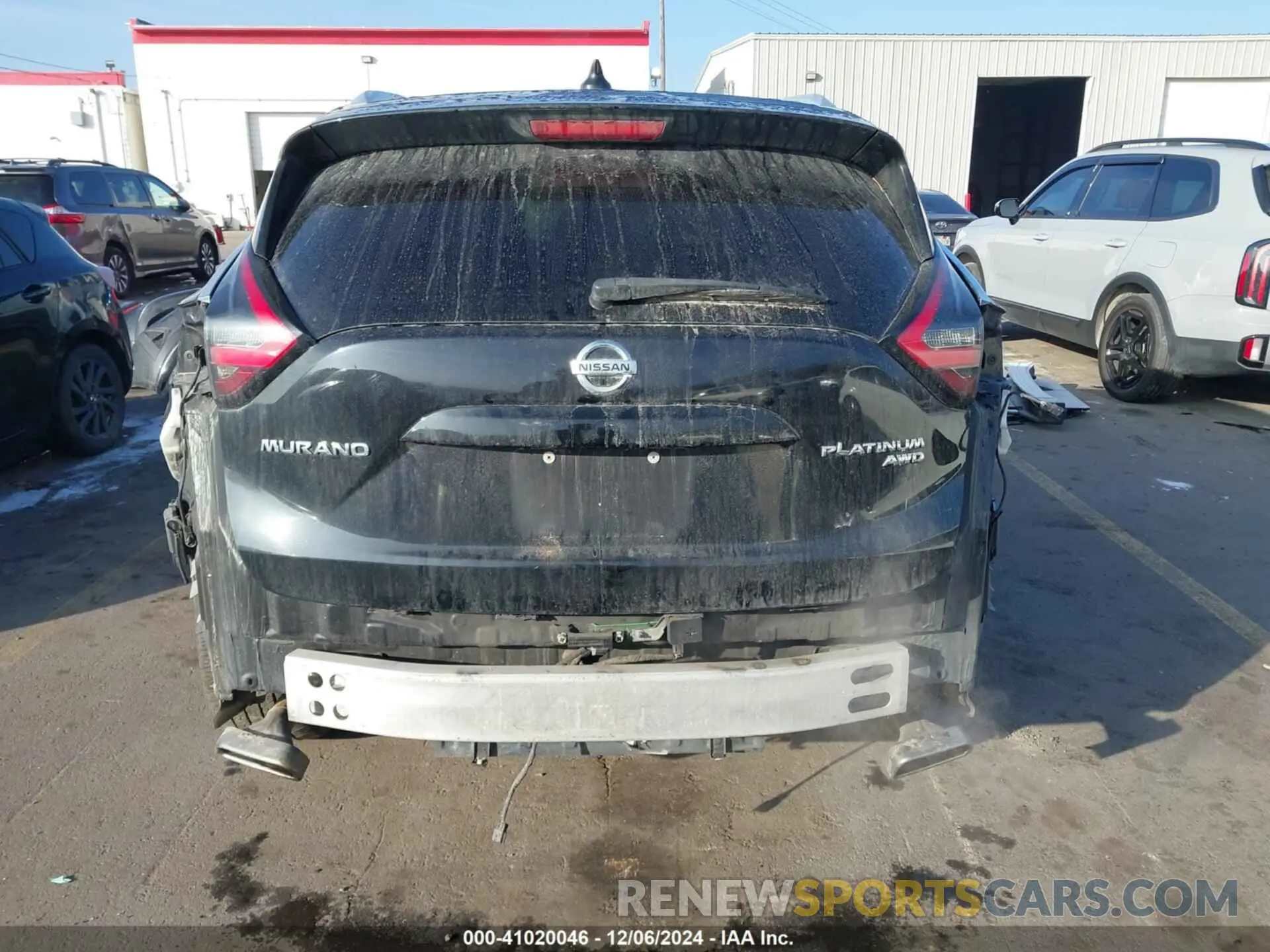 17 fotografías del automóvil dañado 5N1AZ2MS2KN102449 NISSAN MURANO 2019