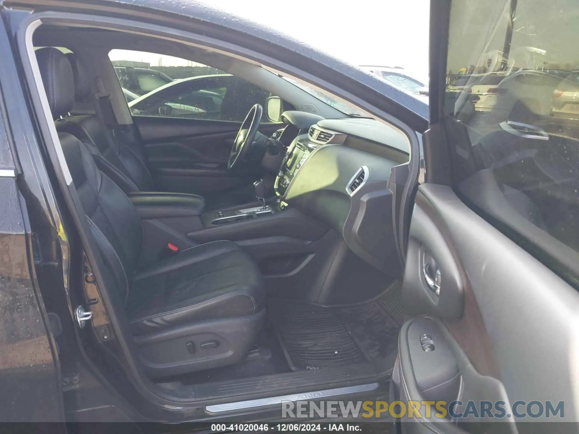 5 fotografías del automóvil dañado 5N1AZ2MS2KN102449 NISSAN MURANO 2019