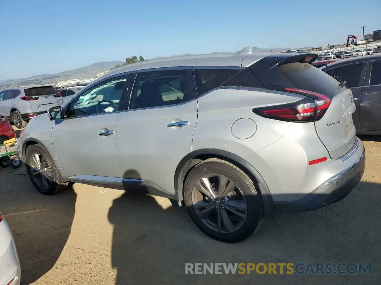 2 fotografías del automóvil dañado 5N1AZ2MS3KN128638 NISSAN MURANO 2019