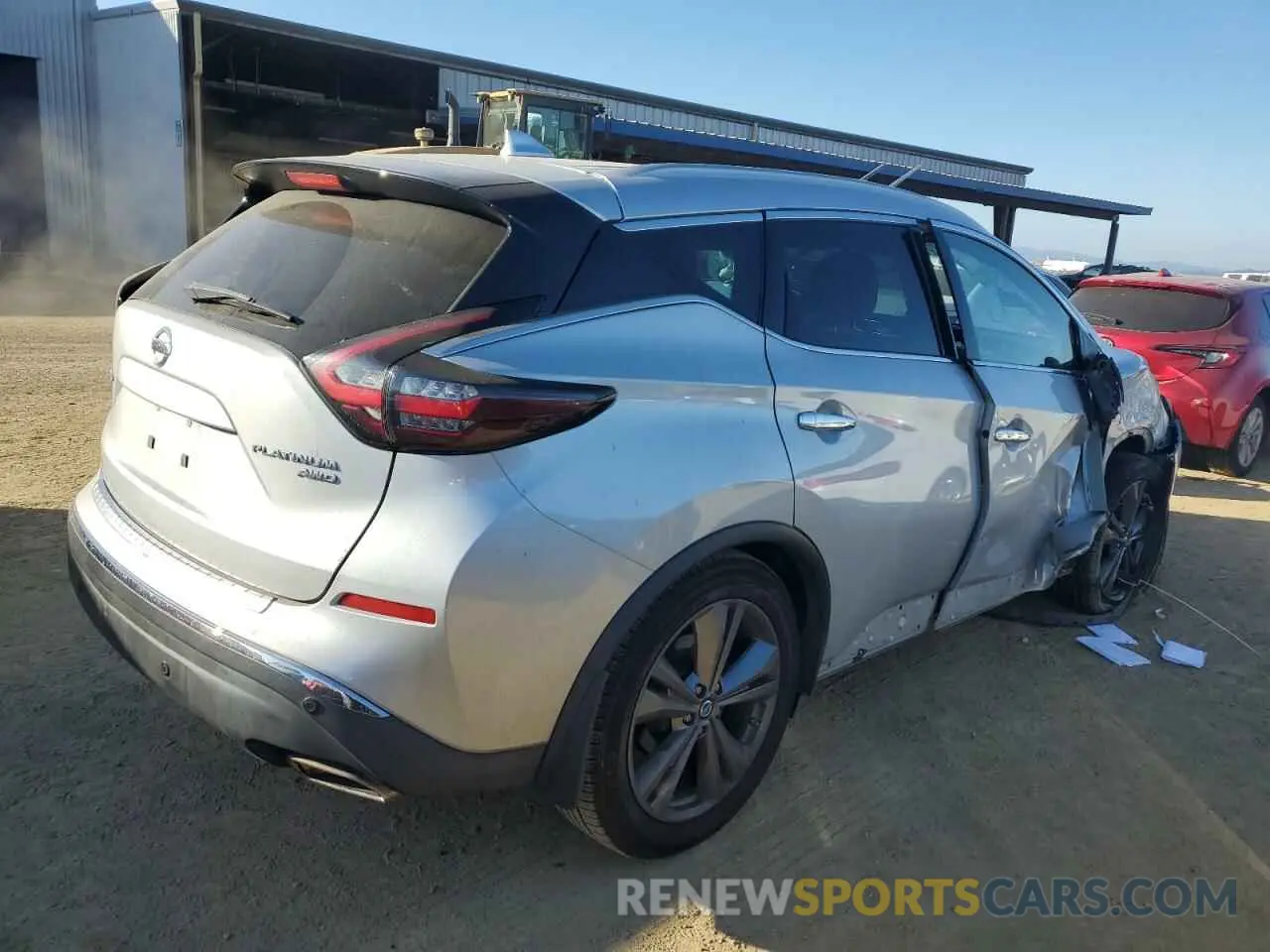 3 fotografías del automóvil dañado 5N1AZ2MS3KN128638 NISSAN MURANO 2019