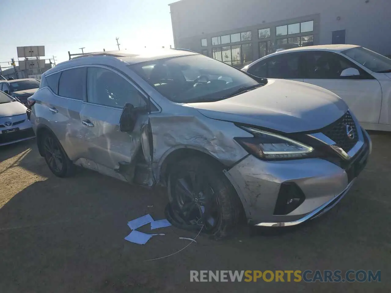 4 fotografías del automóvil dañado 5N1AZ2MS3KN128638 NISSAN MURANO 2019