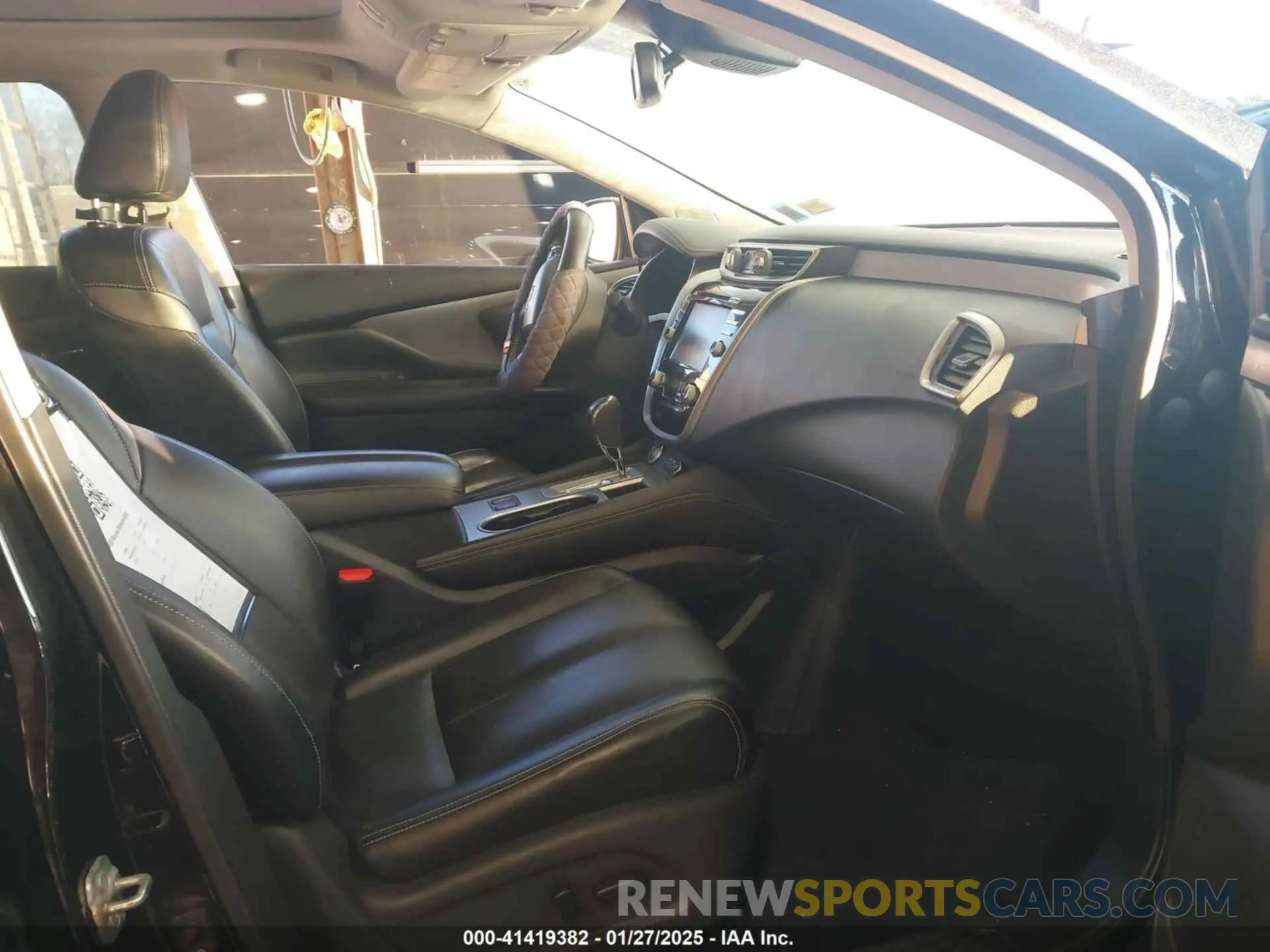 5 fotografías del automóvil dañado 5N1AZ2MS3KN161252 NISSAN MURANO 2019
