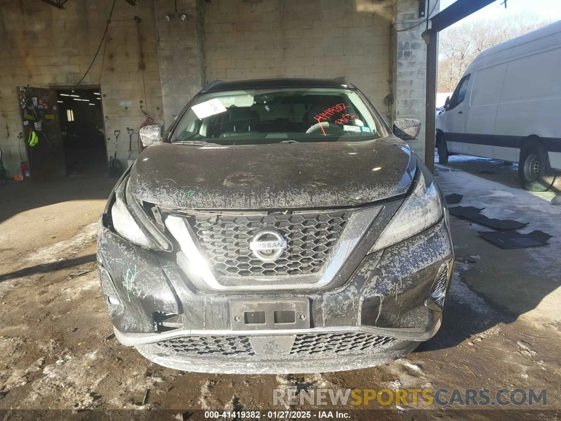 6 fotografías del automóvil dañado 5N1AZ2MS3KN161252 NISSAN MURANO 2019