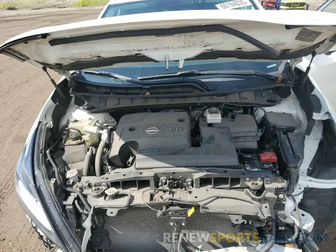 12 fotografías del automóvil dañado 5N1AZ2MS4KN123397 NISSAN MURANO 2019
