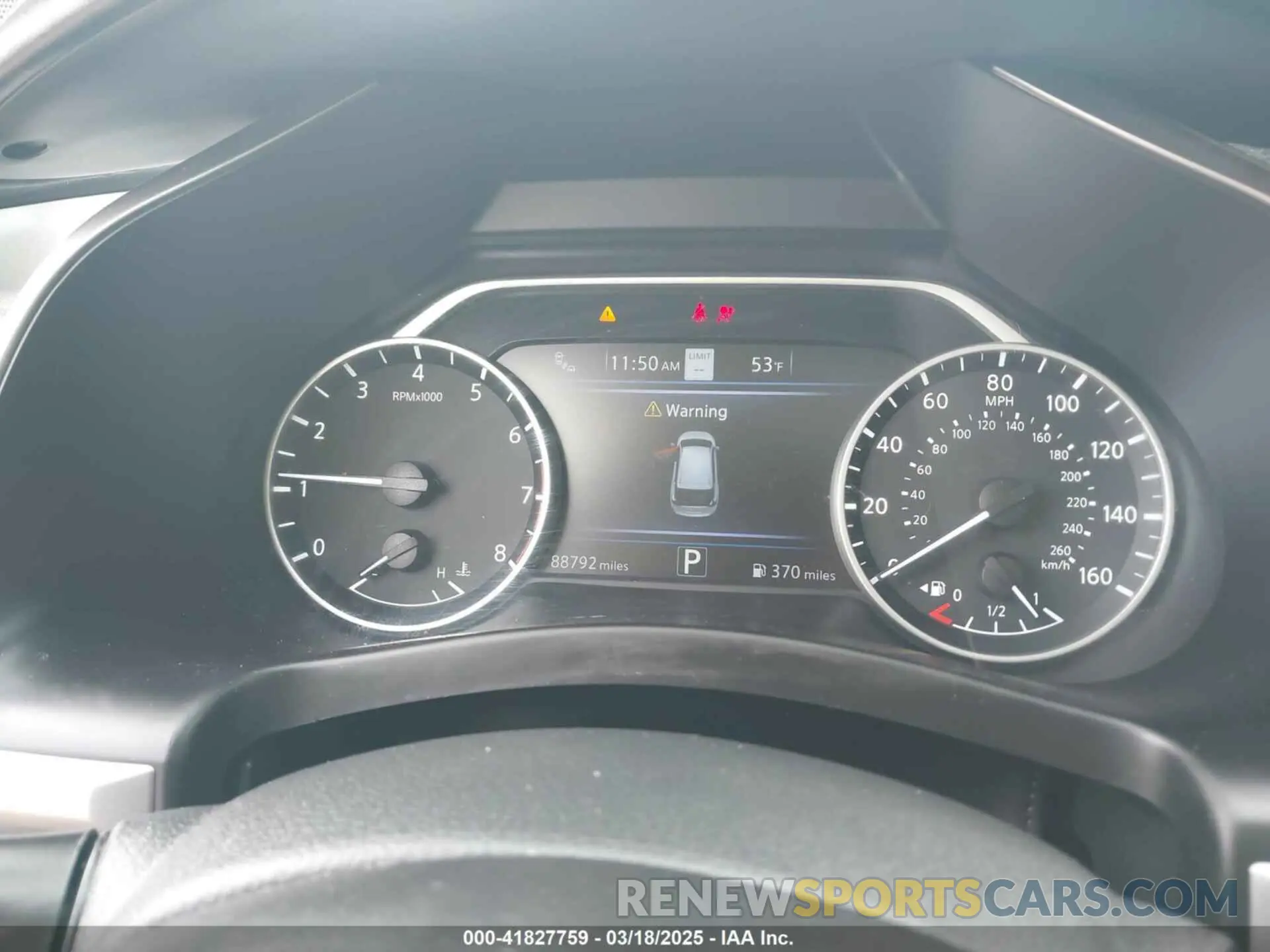 7 fotografías del automóvil dañado 5N1AZ2MS4KN153502 NISSAN MURANO 2019