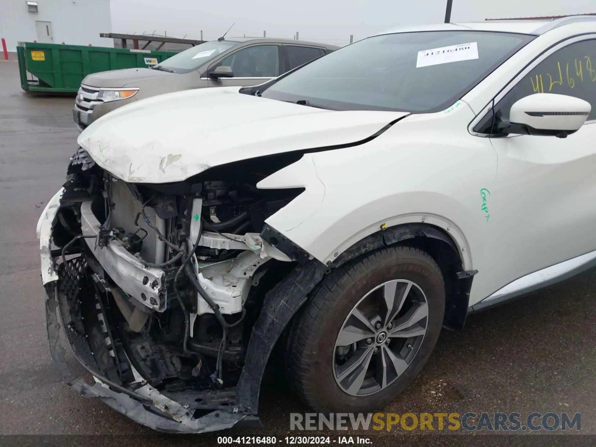 18 fotografías del automóvil dañado 5N1AZ2MS5KN127913 NISSAN MURANO 2019