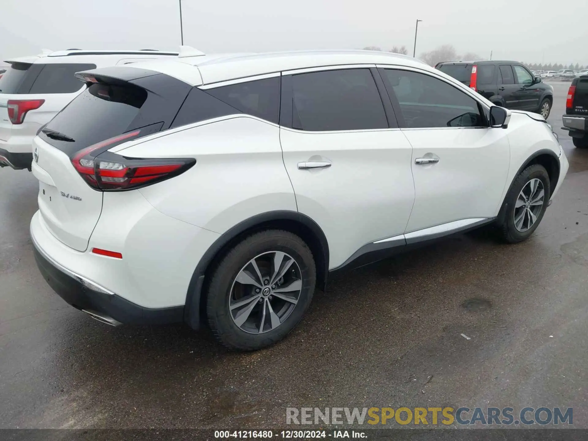4 fotografías del automóvil dañado 5N1AZ2MS5KN127913 NISSAN MURANO 2019