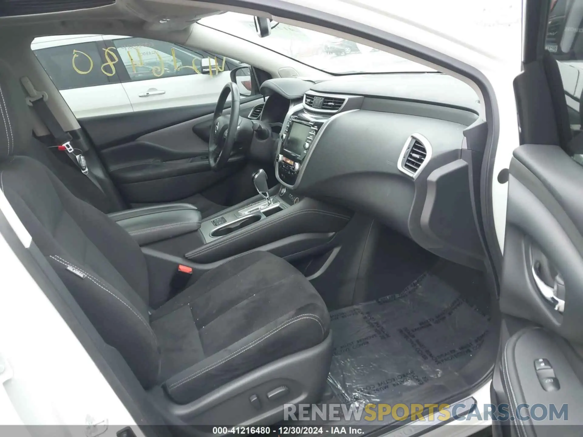 5 fotografías del automóvil dañado 5N1AZ2MS5KN127913 NISSAN MURANO 2019