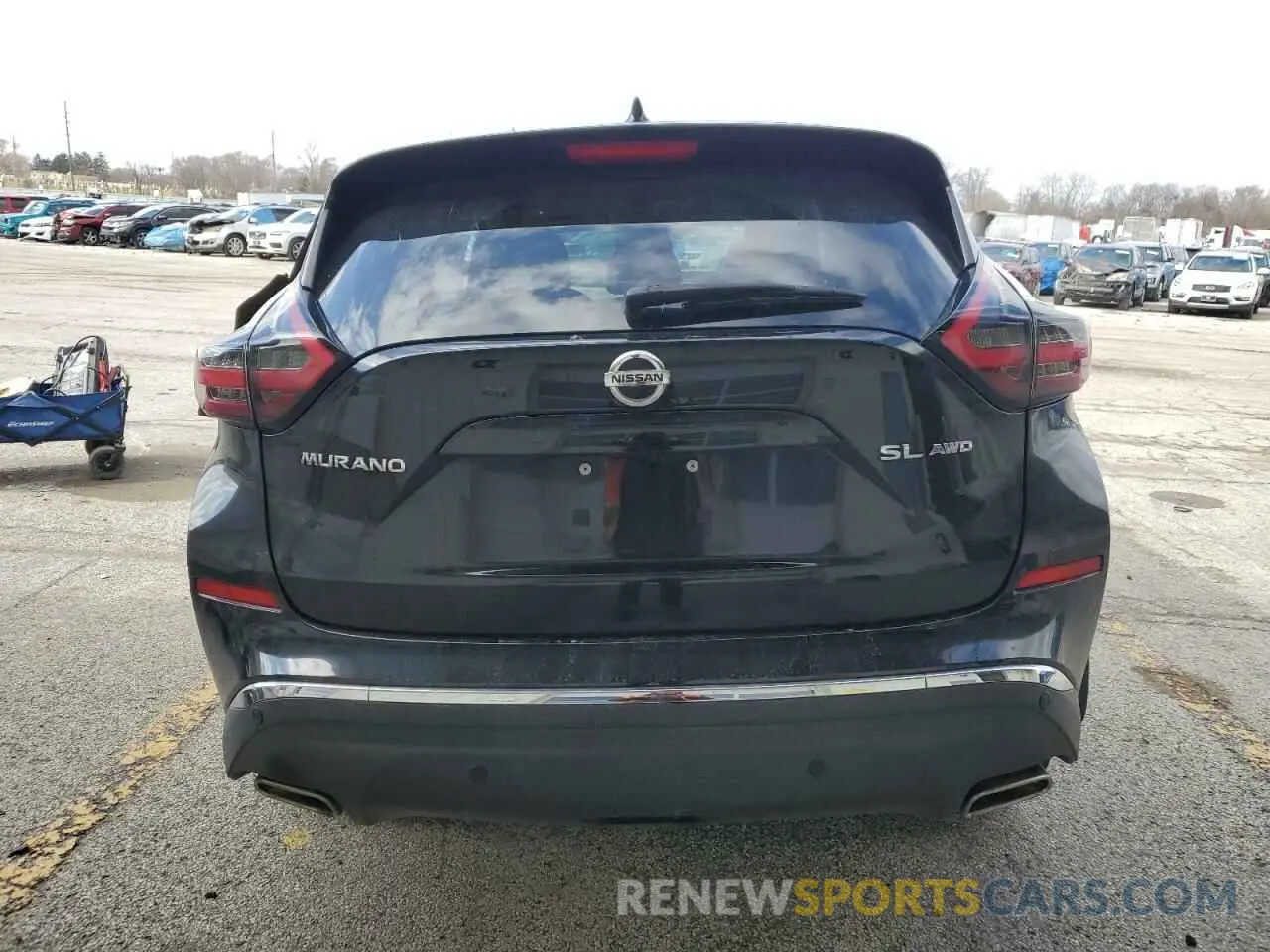 6 fotografías del automóvil dañado 5N1AZ2MS5KN130052 NISSAN MURANO 2019