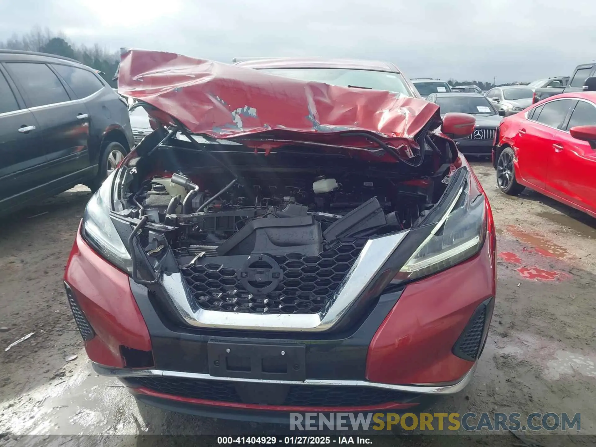 12 fotografías del automóvil dañado 5N1AZ2MS5KN165870 NISSAN MURANO 2019