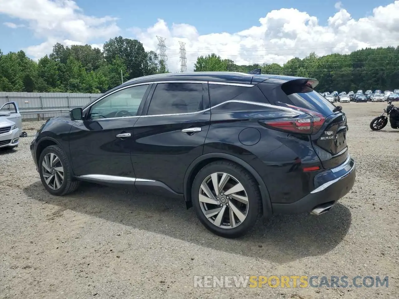 2 fotografías del automóvil dañado 5N1AZ2MS6KN101952 NISSAN MURANO 2019