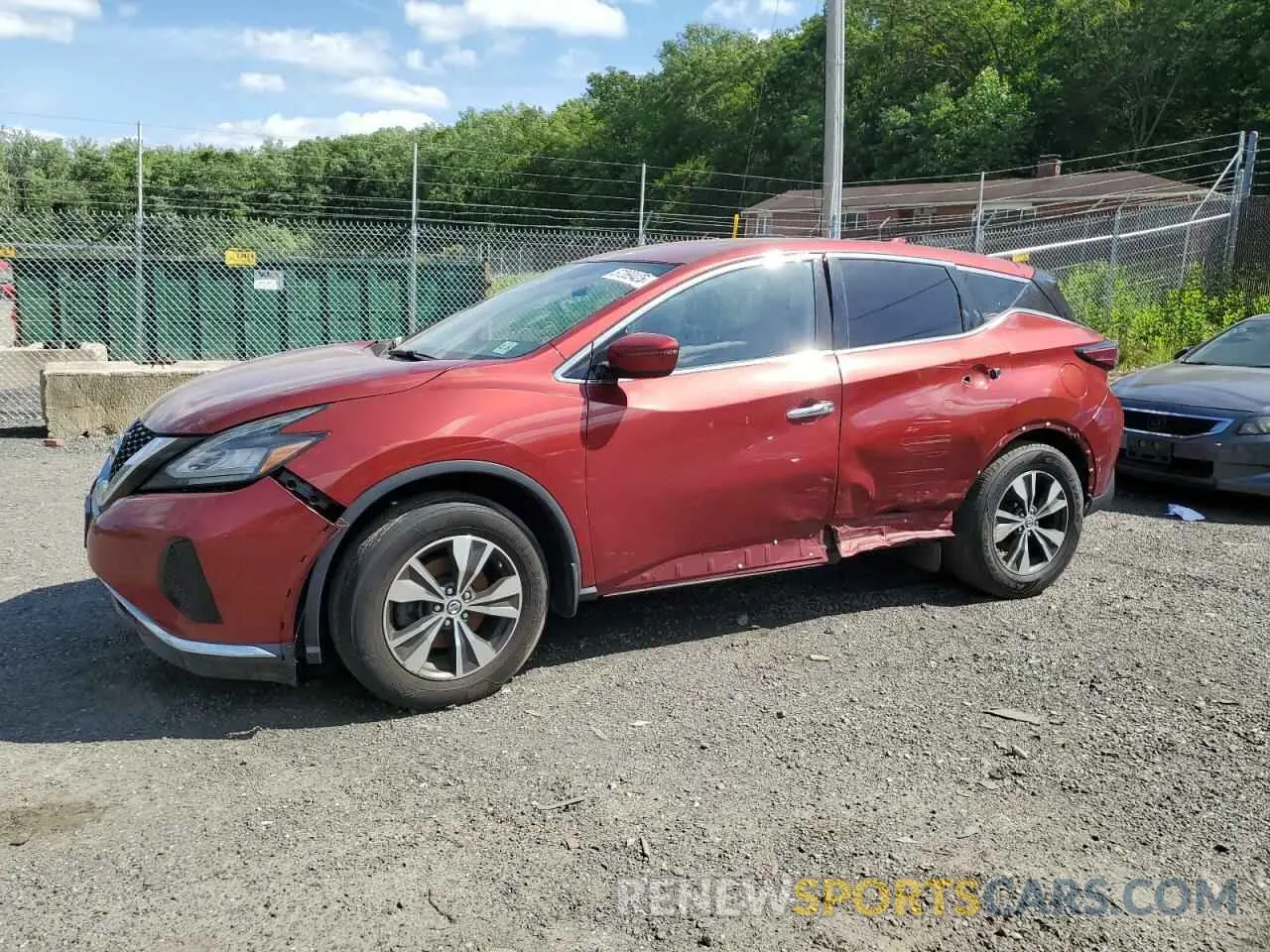 1 fotografías del automóvil dañado 5N1AZ2MS6KN102681 NISSAN MURANO 2019