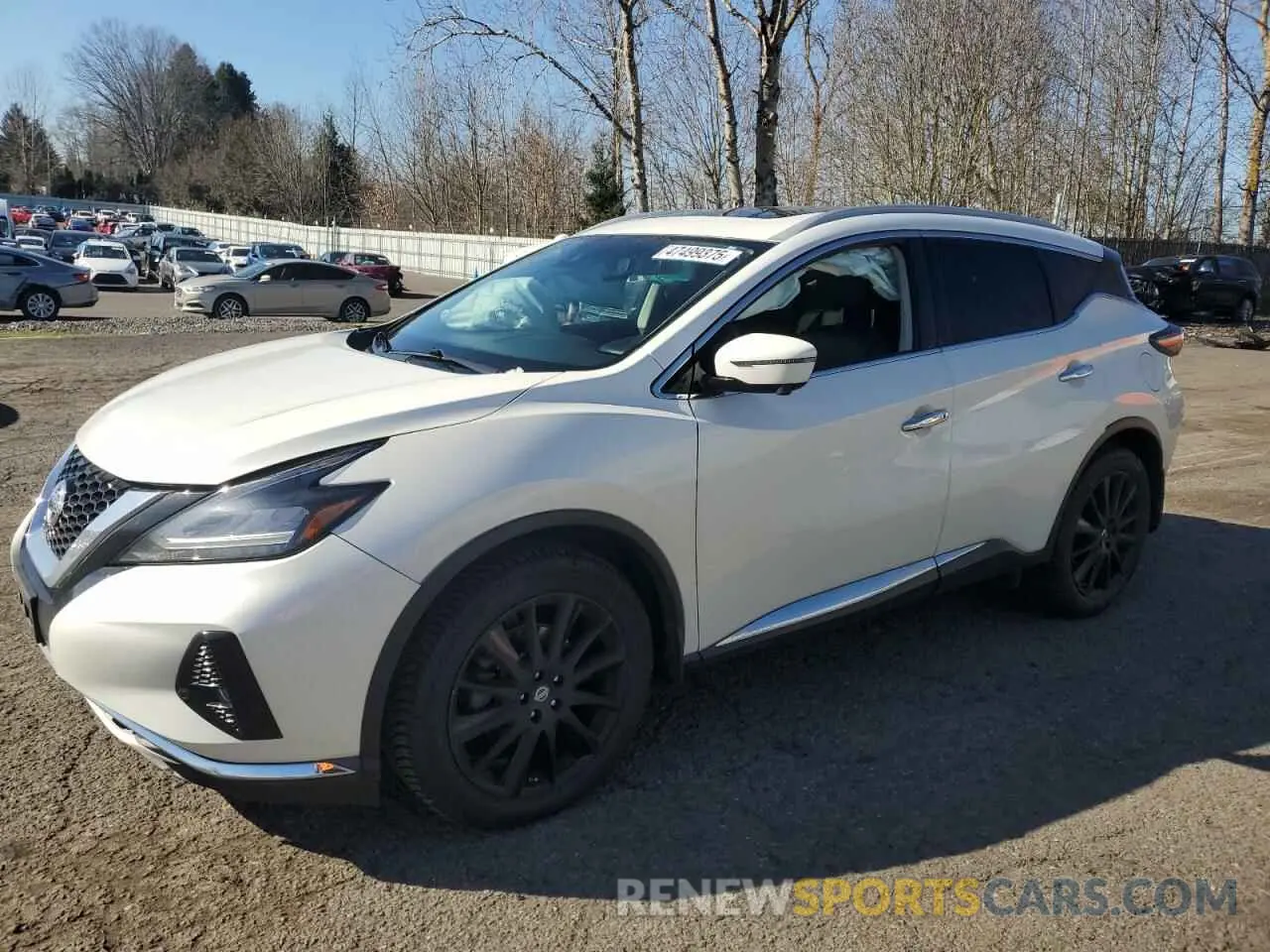 1 fotografías del automóvil dañado 5N1AZ2MS6KN103426 NISSAN MURANO 2019