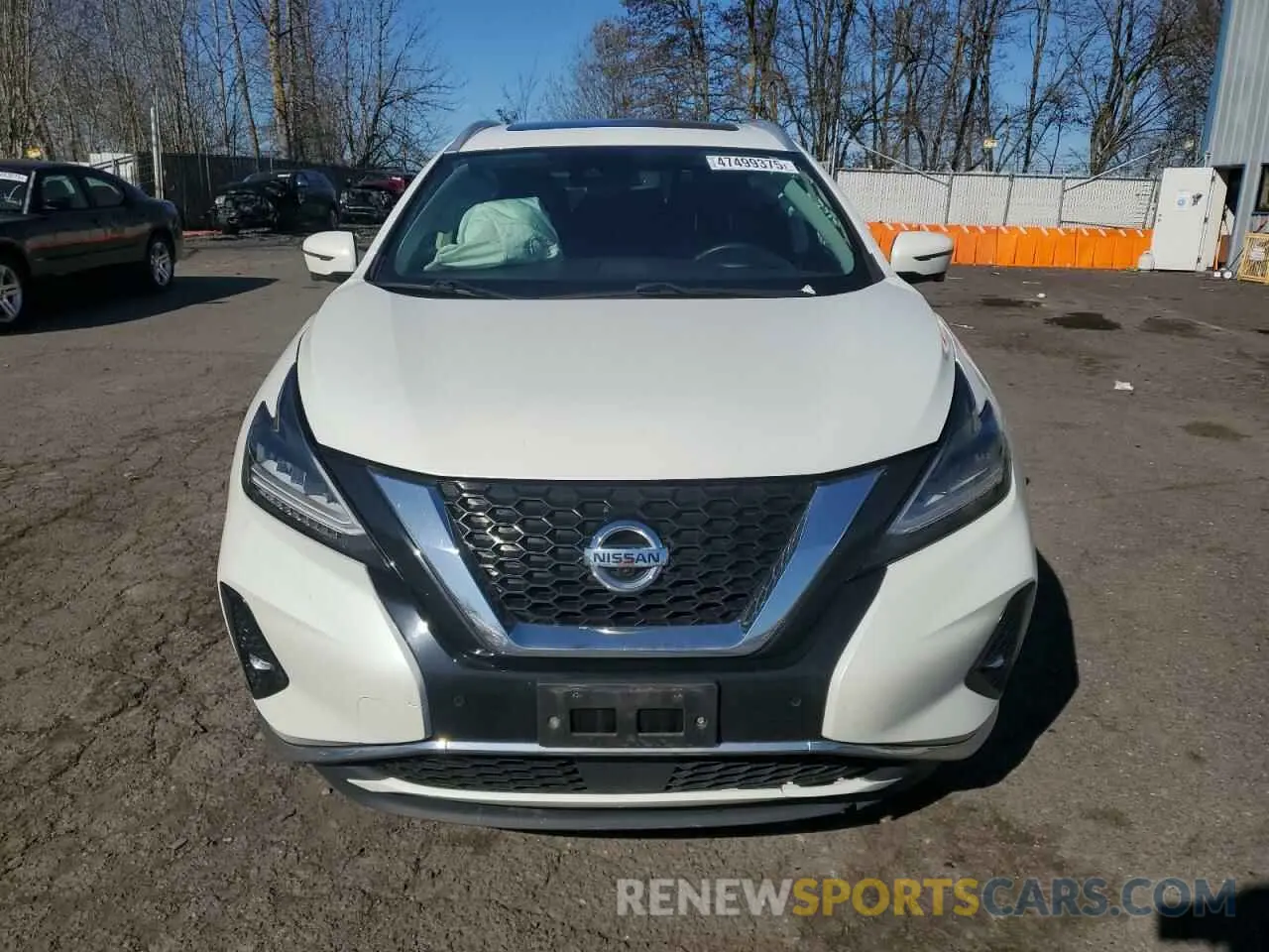 5 fotografías del automóvil dañado 5N1AZ2MS6KN103426 NISSAN MURANO 2019