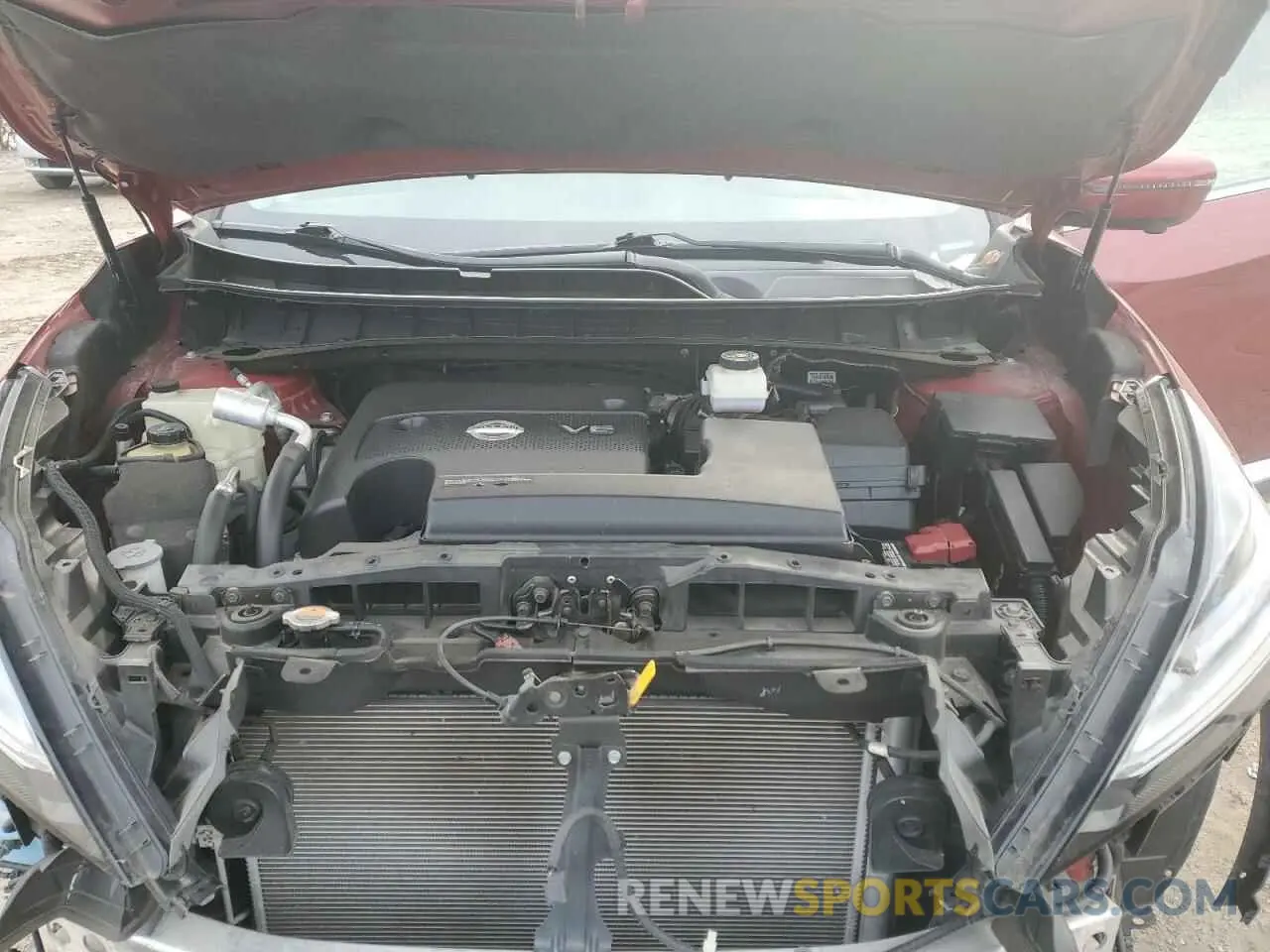 13 fotografías del automóvil dañado 5N1AZ2MS6KN116807 NISSAN MURANO 2019