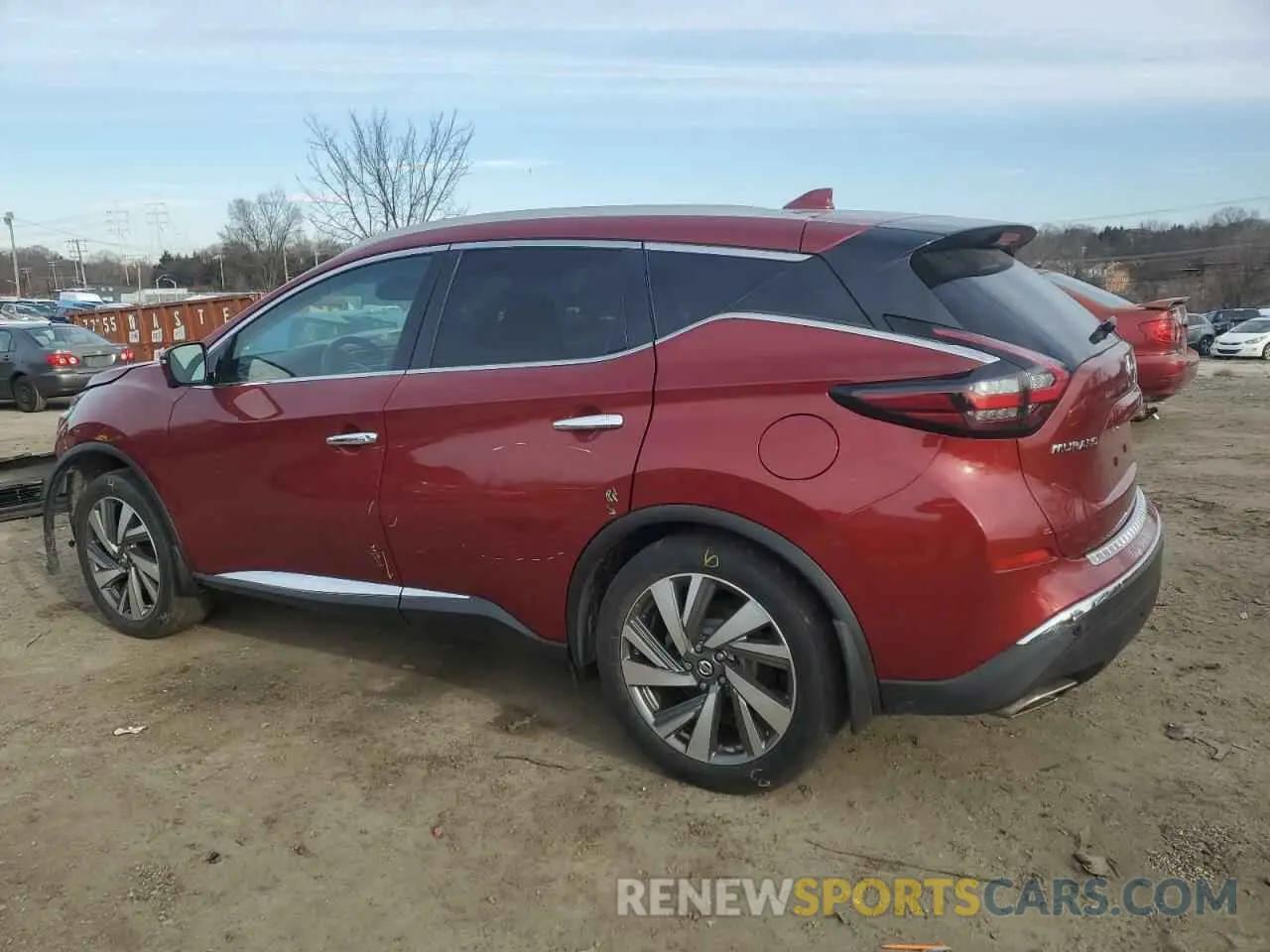 2 fotografías del automóvil dañado 5N1AZ2MS6KN116807 NISSAN MURANO 2019